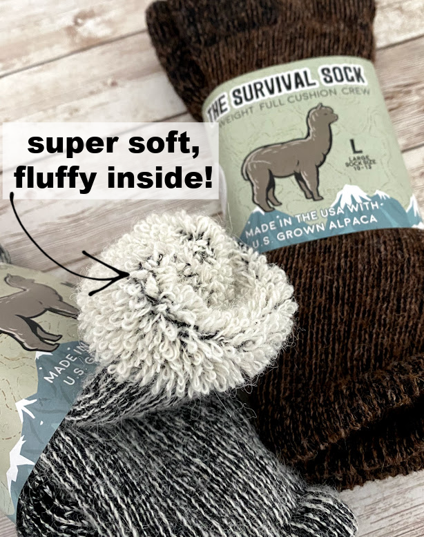 Alpaca Socks - The Cape Coop Farm Soap Shop