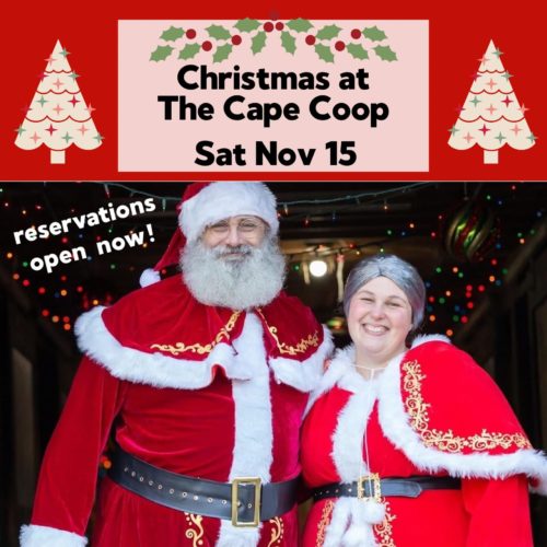 christmas cape coop